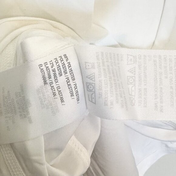 NEW Zuda Z-Cool Moisture Wicking Open Back Knotted White Top XXS - Picture 3 of 9